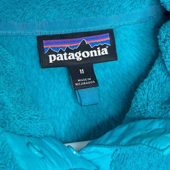 Patagonia Women’s Re-Tool Snap-T Fleece Pullover Polaretec Worn Wear Size Medium - Picture 4 of 5
